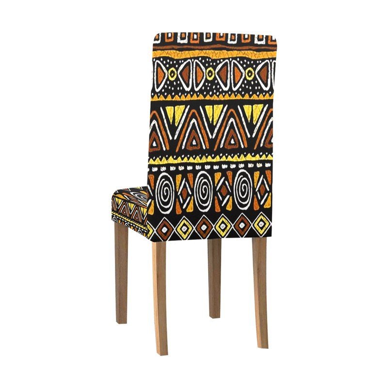 African Tribal Chair Covers For Living Room Mudcloth Print