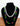 Beaded African Necklace | Colourfully Layered (Two In One)-Bynelo