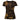 Timeless Bogolan Print Women T-shirt - Gold and Black-Bynelo