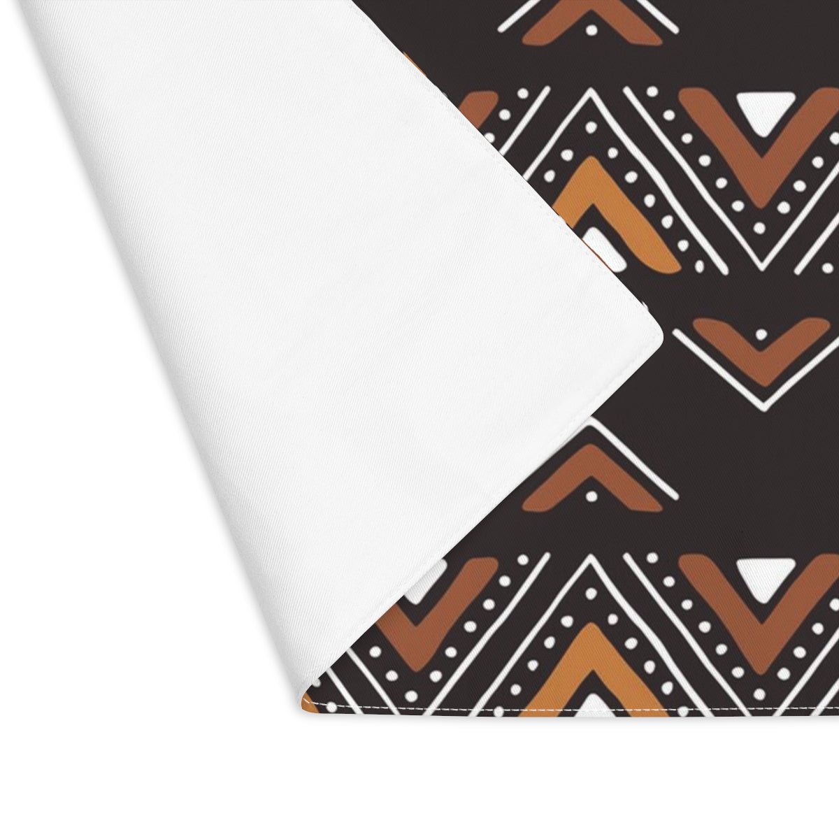 African Bogolan Print Dining Table Placemat - Bynelo