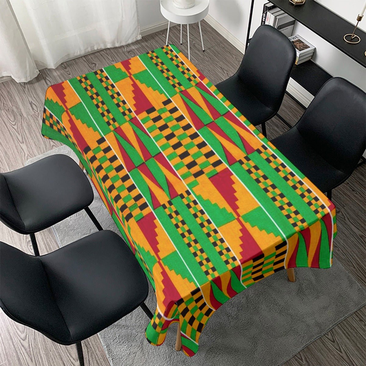 African Kente Print Table Cloth - Bynelo