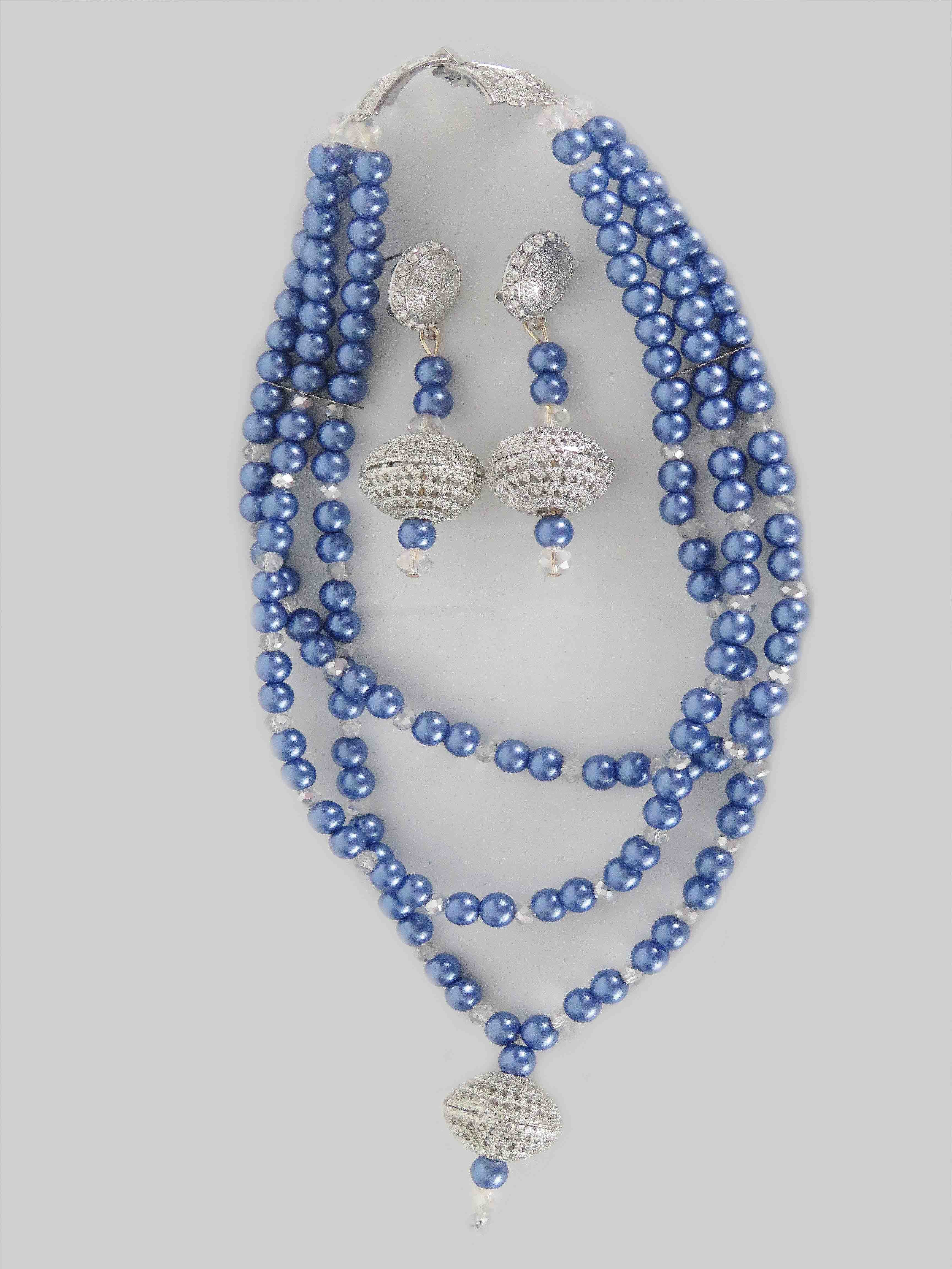 African Layered Necklace Bead Set - Bynelo