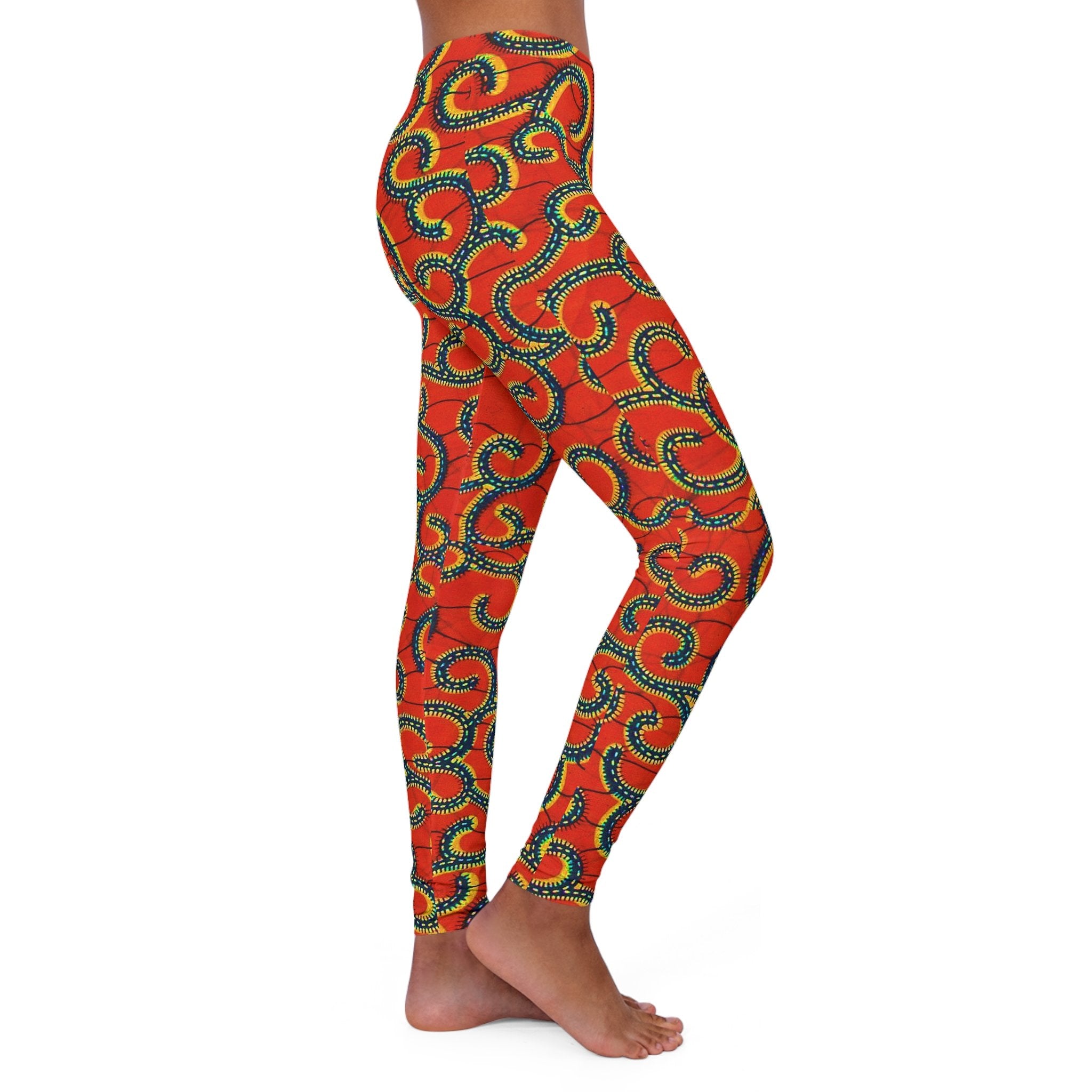 African Print Women Leggings – Bold Comfort | Bynelo