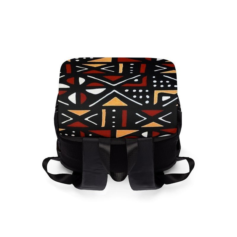 African Backpack Bogolan Inspired - Bynelo