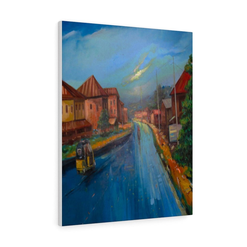 Canvas Wall Art of High Way Road in Africa - Bynelo