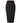 Coal Black Cotton Midi Skirt – Timeless Chic