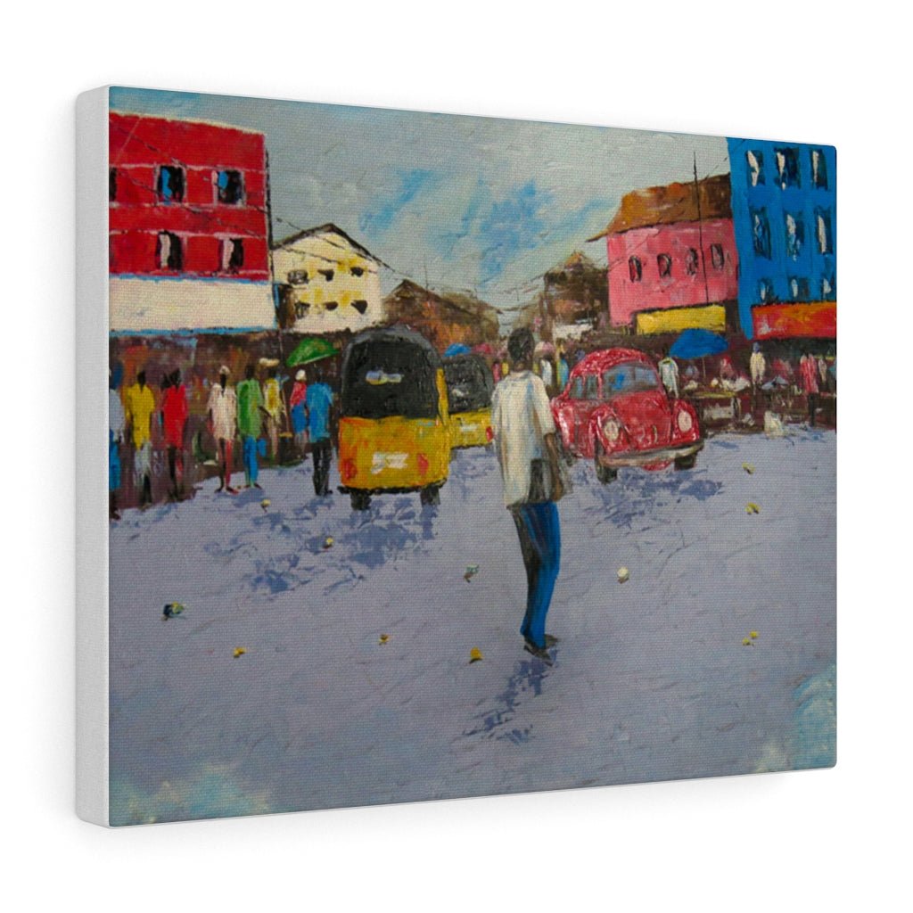 Home after Work Wall Art Canvas Painting - Bynelo