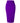 Purple Cotton Midi Skirt - Bynelo