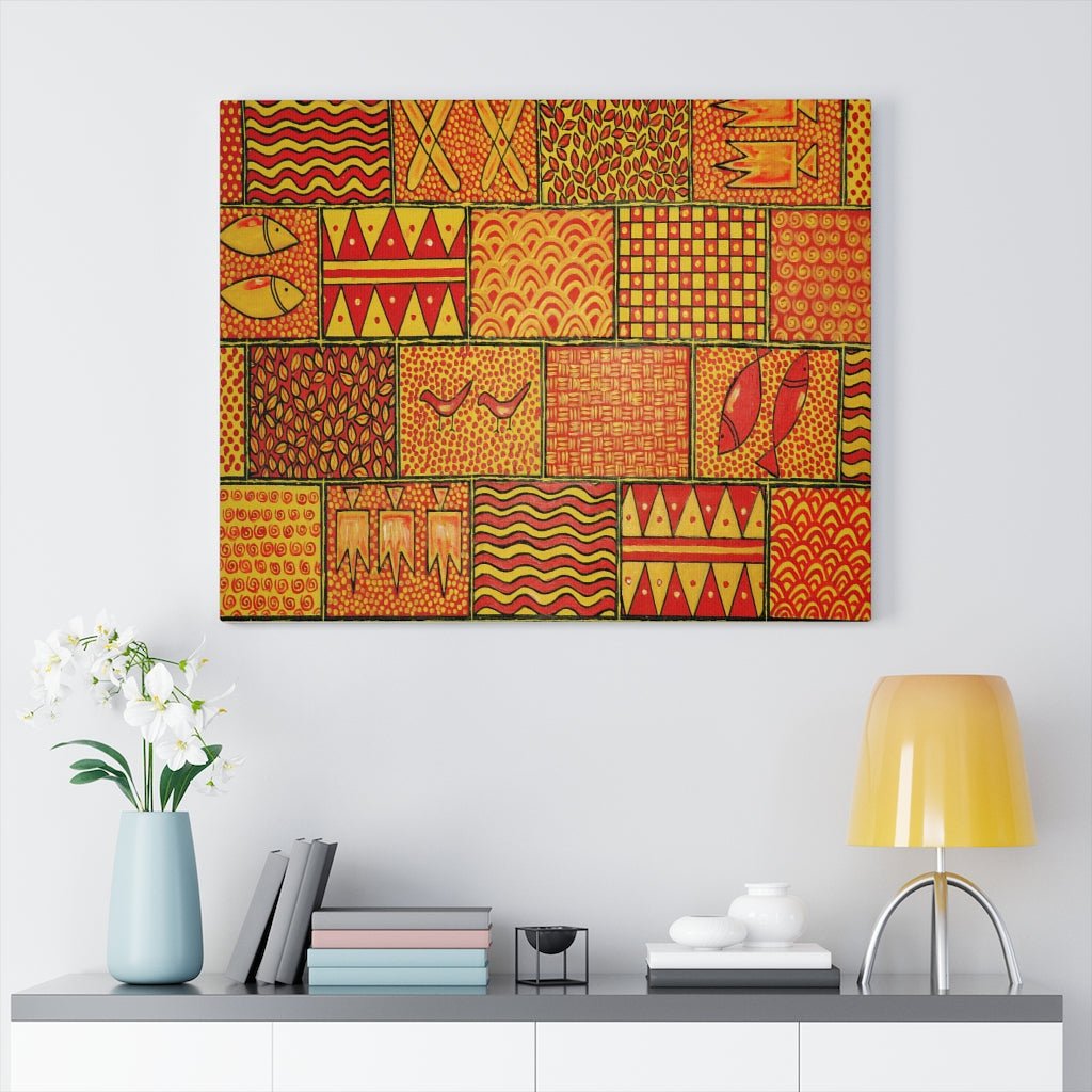 Puzzle Of Life Wall Art Canvas - Bynelo