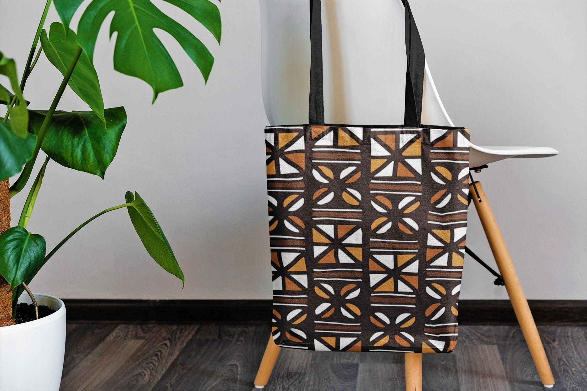 African Tote Bag Bogolan Inspired | Bynelo